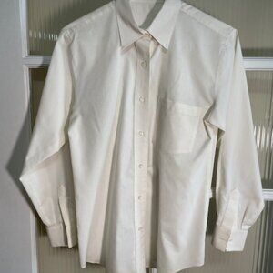 Women's Foxcroft Long Sleeve Blouse Cream